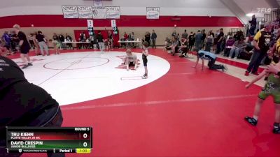 39-41 lbs Round 5 - Tru Kiehn, Platte Valley Jr WC vs David Crespin, Junior Bulldogs