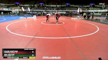 285 lbs Champ Round 1 (16 Team) - Caleb Hartung, Apprentice School vs Ben Krauss, Muhlenberg