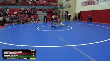 175 lbs Quarterfinal - Ronan Thomas, Xavier, Cedar Rapids vs Quinton Alexander, Prairie, Cedar Rapids