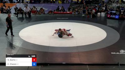 130 lbs Quarters - Samantha Sachs, CA vs Emma Chacon, AZ