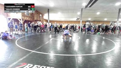 130 lbs Consi Of 4 - Alexandra Koflan, Binghamton vs Malaya Romero, Williamsport