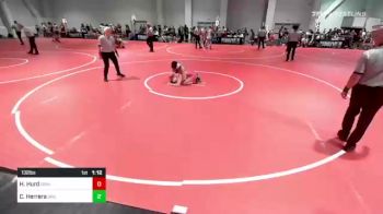 132 lbs Consi Of 16 #2 - Hayden Hurd, Grindhouse WC vs Christian Herrera, Driller WC