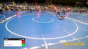 96 lbs Consi Of 16 #2 - Austin Lilly, Oklahoma Wrestling Academy vs Slater Thomas, Moyer Elite