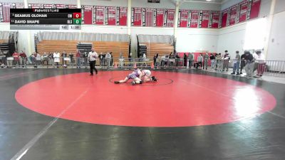 150 lbs Consi Of 8 #1 - Seamus Olohan, Catholic Memorial vs David Snape, Boston Latin