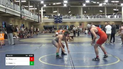 Prelims - Avery Shay, Clarion-Unattached vs Caleb Cass, Cleveland State