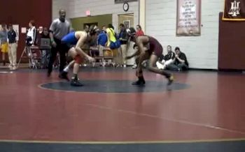 119lbs Semifinal - Nick Wright (Benedictine Military) 5-0 won by decision over Dryden Dennis (Northside Christian - Florida) 3-2 (Dec 6-2)