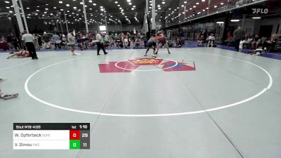 162 lbs Rr Rnd 2 - Wyatt Opferbeck, Superior Elite vs Vasilios Dimou, Prime Wrestling Club Black