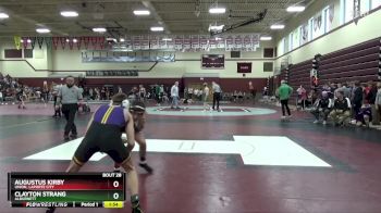 JV-7 lbs Quarterfinal - Augustus Kirby, Union, LaPorte City vs Clayton Strang, Alburnett