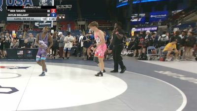 150 lbs Cons. Rd Of 64 - Ben Takats, Ohio vs Jaylin Bellamy, Kentucky