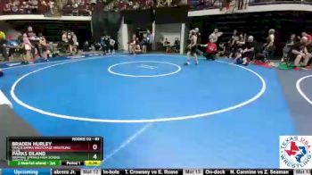 83 lbs Cons. Round 3 - Braden Hurley, Gracie Barra Westchase Wrestling Club vs Parks Eiland, Dripping Springs High School Wrestling