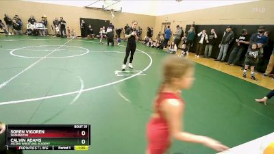 53 lbs Semifinal - Soren Vigoren, Washington vs Calvin Adams, Ascend Wrestling Academy