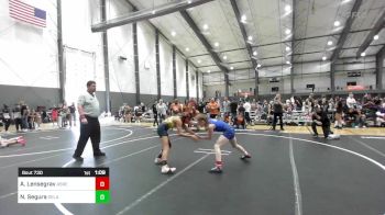 101 lbs Semifinal - Audrey Lensegrav, Askeo International Mat Club vs Nevaeh Segura, SelahFlo Vikings