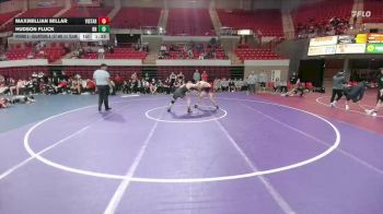 190 lbs Round 2 - Quarters & 1st Wb (16 Team) - Maximillian Millar, Cedar Park Vista Ridge vs Hudson Fluck, Round Rock