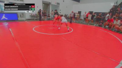 155 lbs Champ. Round 1 - Julie Cimarusti, Legacy WC vs Lillian Zediker, Etiwanda HS