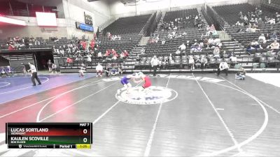 129 lbs Cons. Round 2 - Lucas Sortland, Viewmont vs Kaulen Scoville, Box Elder