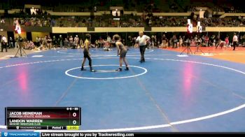 85 lbs Cons. Semi - Jacob Heineman, Poquoson Athletic Association vs Landon Warren, Hickory Wrestling Club