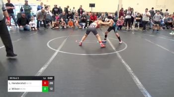 85 lbs Rr Rnd 3 - Larkin Hendershot, Tri State Hammers K-4 vs Johnie Wilson, Buffalo Valley K-4