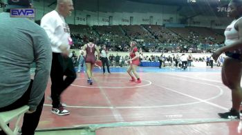 150 lbs Consi Of 16 #2 - Avree Dial, Del City vs MaKayla Stennis, Clinton, Ok