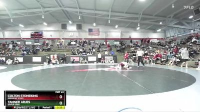 141 lbs Champ. Round 1 - Colton Stoneking, Fairmont State vs Tanner Arjes, Upper Iowa