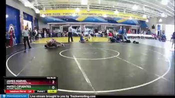 132 lbs Round 1 - Mateo Cifuentes, Olympic Heights vs James Marvel, Wellington Community Hs