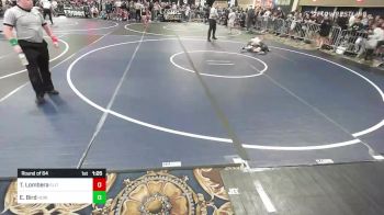 116 lbs Round Of 64 - Tobias Lombera, Elite Force vs Ellis Bird, Horizon High School