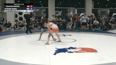 110 lbs Champ. Rd Of 32 - Adalyne Montiel, Ascend Wrestling Academy vs Dymond Green, Omaha North High School Wrestling