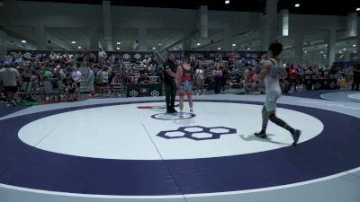 57 kg Champ. Rd Of 64 - Vincenzo Mannello, GPS Wrestling vs Andres Vargas Garcia, Lake Stevens Wrestling Club