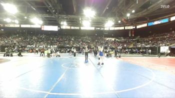 115 lbs Champ. Round 3 - Charizma Fries, Kuna vs Emerie Cox, Crook County