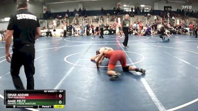 167 lbs Cons. Round 4 - Omar Adzhir, Team Torrtorice vs Gage Peltz, Midwest Xtreme Wrestling