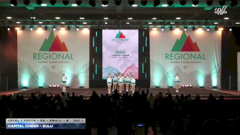 Capital Cheer - Zulu [2026 L1 Youth - D2 - Small - B Day 1] 2026 The Northeast Regional Summit