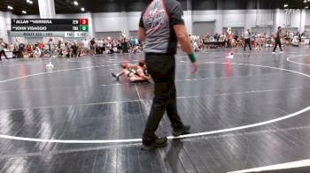 100 lbs Round 2 - **John Visaggio, Triangle Wrestling Academy vs Allan **Herrera, Eagle Empire Wrestling
