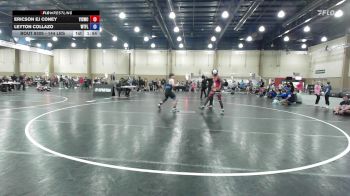 144 lbs 3rd Place - Ericson Ej Coney, Youth Impact Center Wrestling Club vs Leyton Collazo, Well Trained