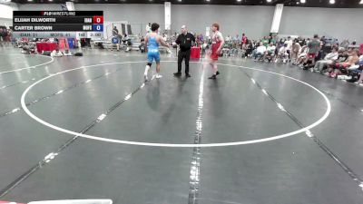 215 lbs Elijah Dilworth, Team Idaho vs Carter Brown, Team Missouri