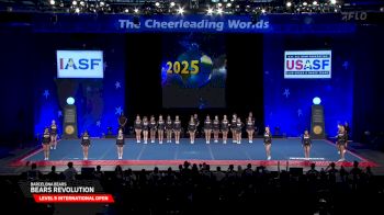 Barcelona Bears - Bears Revolution [2025 L5 International Open Semis] 2025 The Cheerleading Worlds