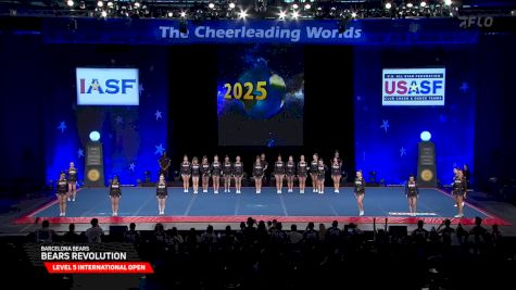Barcelona Bears - Bears Revolution [2025 L5 International Open Semis] 2025 The Cheerleading Worlds
