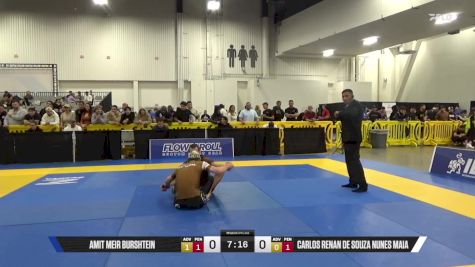 Carlos Renan De Souza Nunes Maia vs Amit Meir Burshtein 2025 World IBJJF Jiu-Jitsu No-Gi Championship