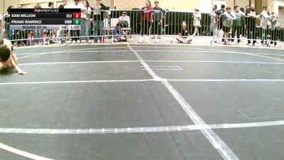 116 lbs Round Of 64 - Sam Million, Silverback WC vs Frank Ramirez, Brawley Wr Ac