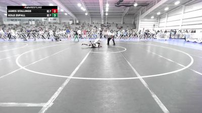 138 lbs Rr Rnd 2 - James Stallings, NC Pride Wrestling Club vs Kole Zufall, BC Predators