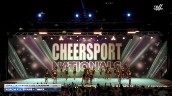 Koach Allstars - Theta [2026 L3 Junior - D2 - Medium Day 1] 2026 CHEERSPORT National All Star Cheerleading Championship