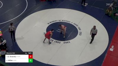 212 lbs Round Of 64 - Deakon Snavely, Chambersburg vs Josh Miller, Hopewell