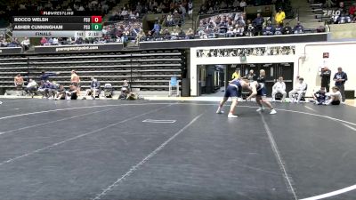 184 lbs Final - Rocco Welsh, Penn State vs Asher Cunningham, Penn State