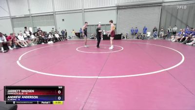 165 lbs Quarters & 1st Wb (16 Team) - Jarrett Wadsen, Minnesota Blue vs Andrew Anderson, Alabama