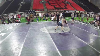 110 lbs Champ. Round 1 - Keiston Goodier, Idaho vs Matthew Shockley, Alaska