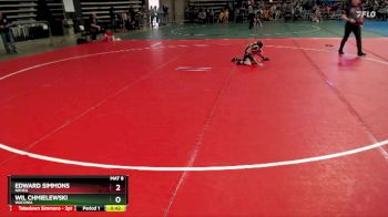 45 lbs Champ. Round 1 - Edward Simmons, NRHEG vs Wil Chmielewski, Waconia