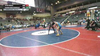 5A 215 lbs Cons. Semi - Ryan Beals, Maumelle vs Eason Recktenwald, Mountain Home