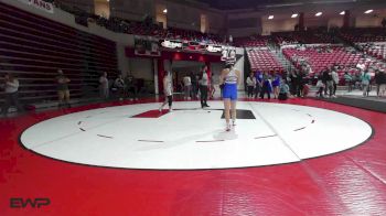 110 lbs Round Of 16 - Hannah Lopez, Westmoore High School Girls vs Danielle Donovan, Oologah
