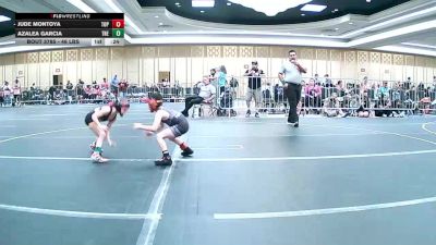 46 lbs Consolation - Jude Montoya, Top Rank Hammers vs Azalea Garcia, The Valley WC