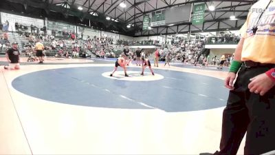 80-86 lbs Quarterfinal - Benson Housman, Macomb Little Bombers vs Alexander Martinez, Red Raiders Wrestling Team