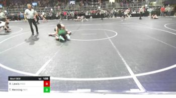 150 lbs Semifinal - Rosco Lewis, Prodigy Elite Wrestling vs Trevor Henning, Pattonville Pirates