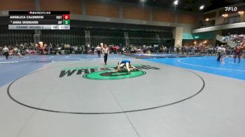 105 lbs Champ. Round 3 - Anna Winward, Moapa Valley vs Angelica Calderon, Foothill